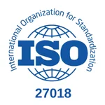 ISO 27018 certification logo