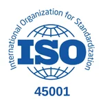 ISO 45001 certification logo