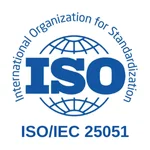 ISO/IEC 25051 certification logo